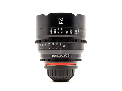 Samyang XEEN 24mm T1.5 - PL-fattning