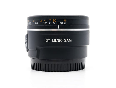 Sony DT 50mm f/1.8 SAM - Sony A-fattning