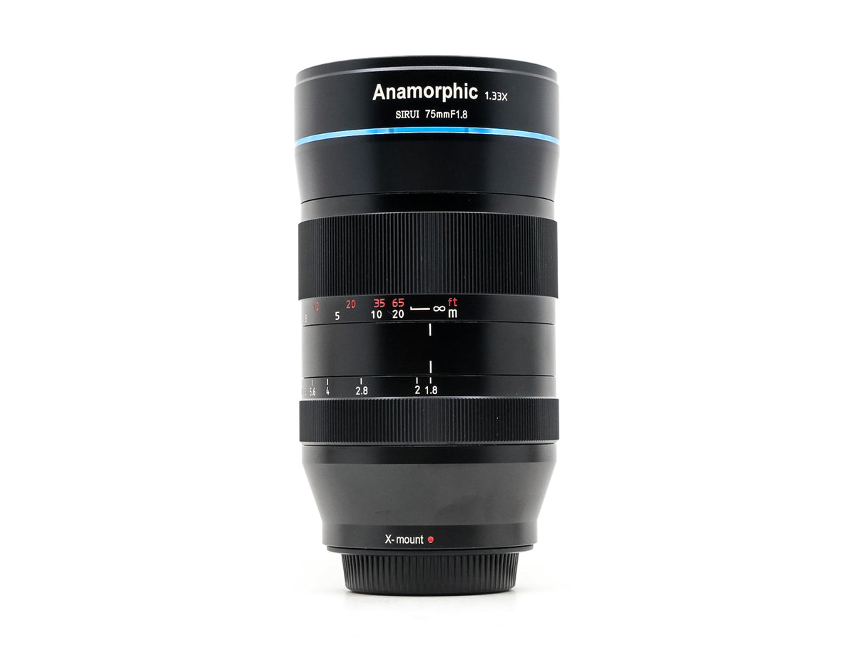 Sirui 75mm f/1.8 1.33x Anamorphic - Fujifilm X-fattning · main image