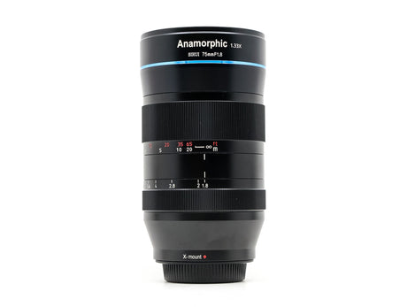 Sirui 75mm f/1.8 1.33x Anamorphic - Fujifilm X-fattning