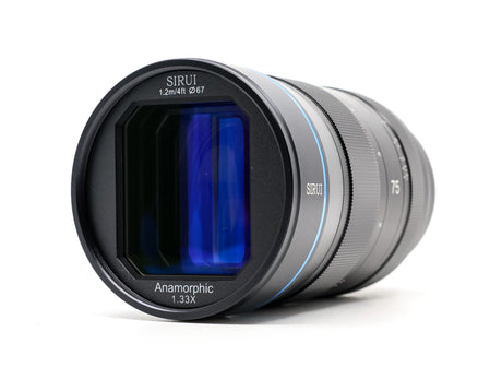 Sirui 75mm f/1.8 1.33x Anamorphic - Fujifilm X-fattning