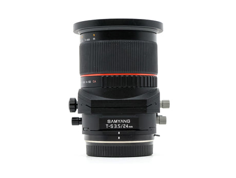 Samyang T-S 24mm f/3.5 ED AS UMC - Canon EF-fattning