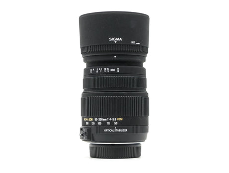 Sigma 50-200mm f/4-5.6 DC OS HSM - Nikon Fattning