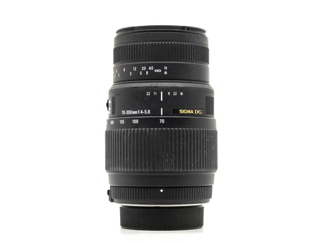 Sigma 70-300mm f/4-5.6 DG Macro - Nikon Fattning