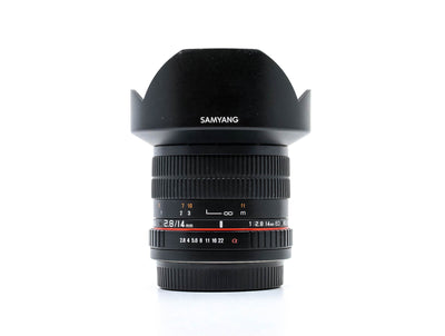 Samyang 14mm f/2.8 IF ED UMC - Sony A-fattning