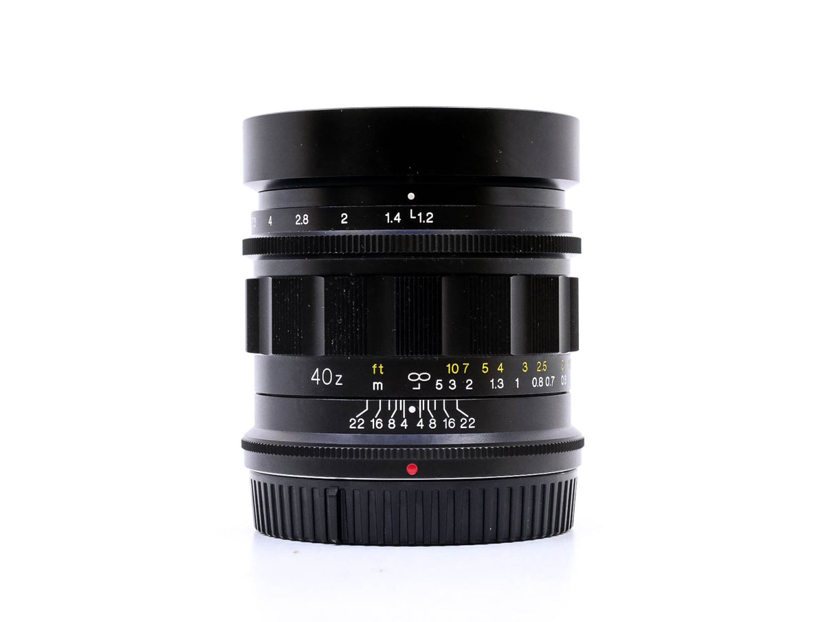 Voigtländer 40mm f/1.2 Nokton - Nikon Z Fit · main image
