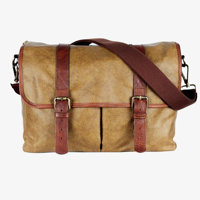 Roma Olive Green Waxed Canvas Camera Bag de segunda mano en Camera Market