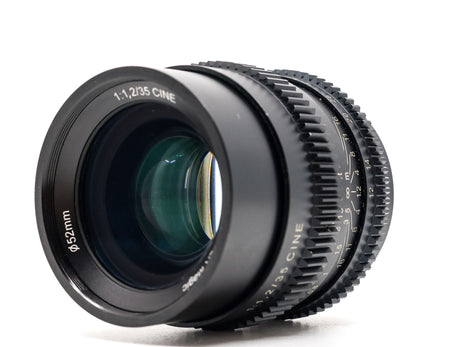 SLR Magic 35mm f/1.2 - Sony FE-fattning