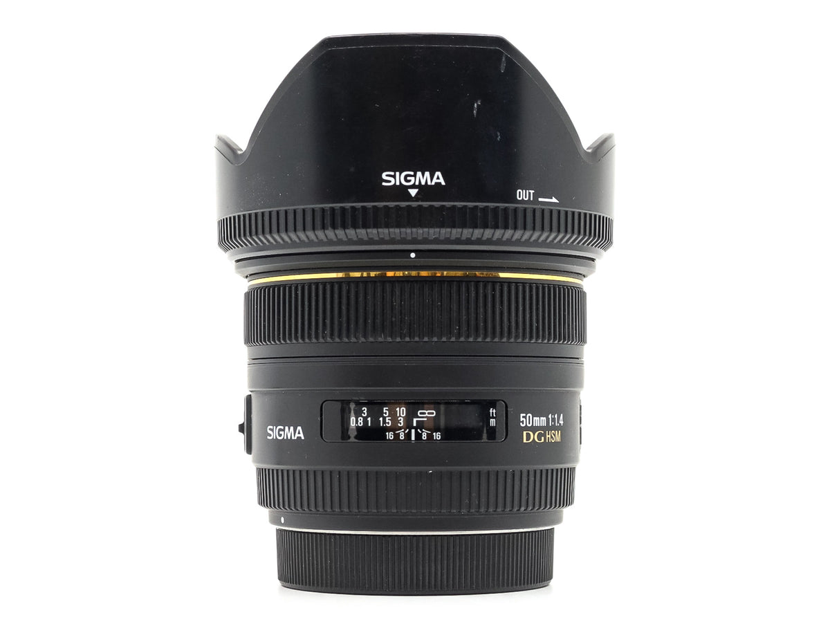 Sigma 50mm f/1.4 EX DG HSM - Canon EF Fit  · main image