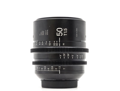 Sigma 50mm T1.5 FF - Canon EF-fattning
