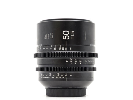 Sigma 50mm T1.5 FF - Canon EF-fattning