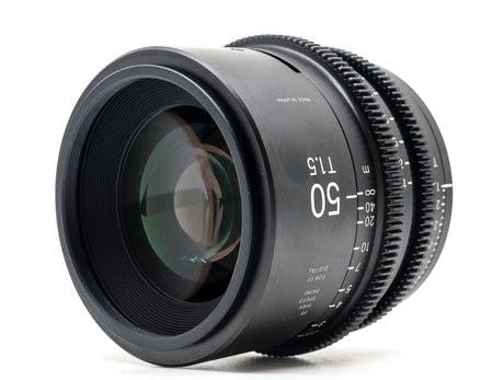 Sigma 50mm T1.5 FF - Canon EF-fattning