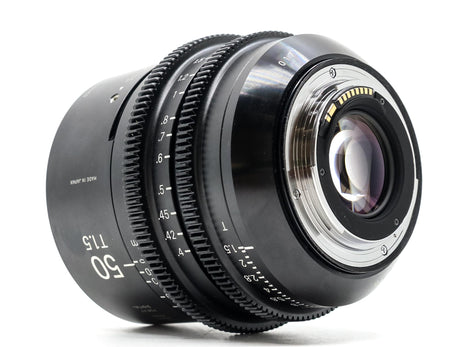 Sigma 50mm T1.5 FF - Canon EF-fattning