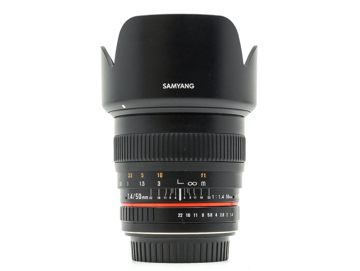 Samyang 50mm f/1.4 AS UMC - Canon EF-fattning · main image