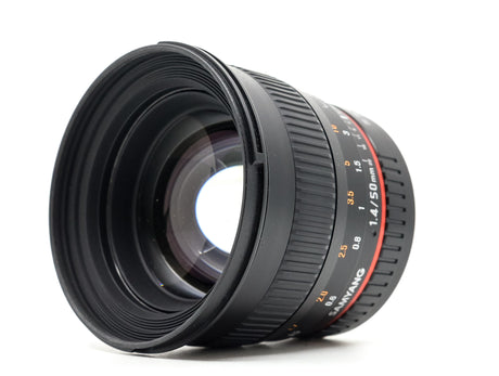 Samyang 50mm f/1.4 AS UMC - Canon EF-fattning