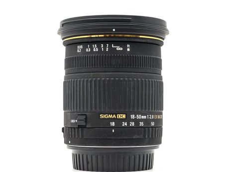 Sigma 18-50mm f/2.8 EX DC Macro - Canon EF-S-passform