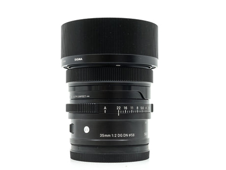Sigma 35mm f/2 DG DN Contemporary – L-Fattning