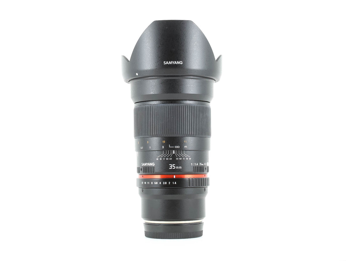 Samyang 35mm f/1.4 AS UMC - Fujifilm X-fattning · main image