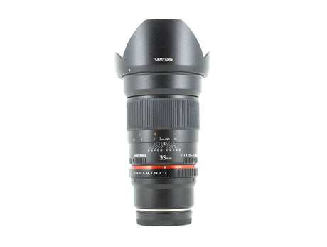 Samyang 35mm f/1.4 AS UMC - Fujifilm X-fattning