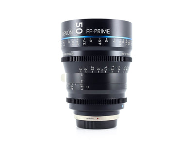 Schneider Xenon FF 50mm T2.1 - Canon EF-fattning