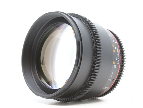 Samyang 85mm T1.5 - Nikon Fattning