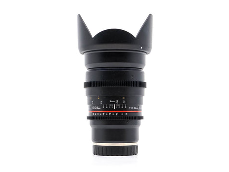 Walimex Pro 24mm T1.5 - Sony E-fattning