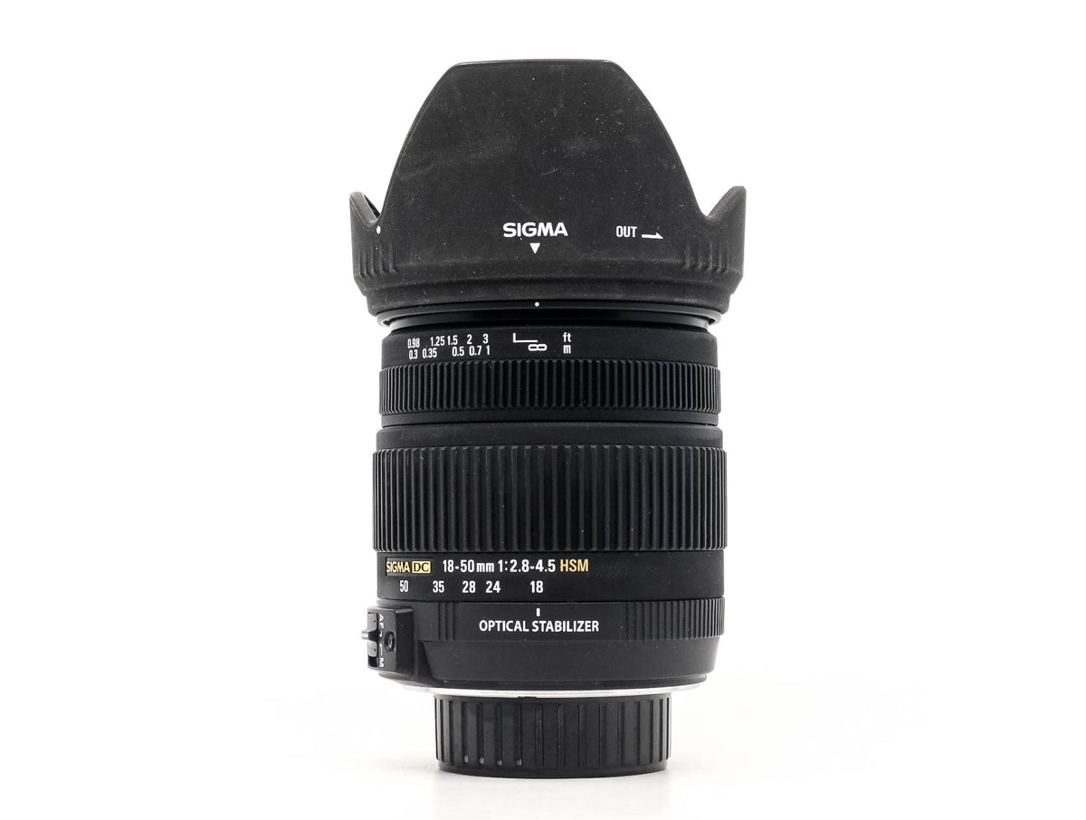 Sigma 18-50mm f/2.8 EX DC - Nikon Fattning · main image