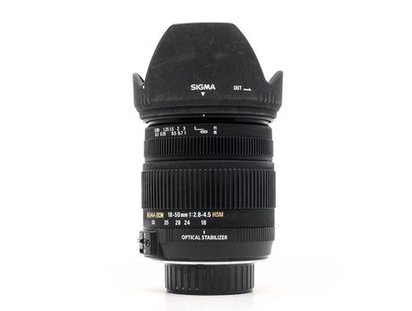 Sigma 18-50mm f/2.8 EX DC - Nikon Fattning
