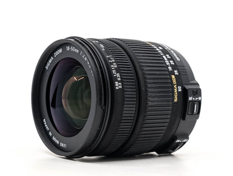 Sigma 18-50mm f/2.8 EX DC - Nikon Fattning