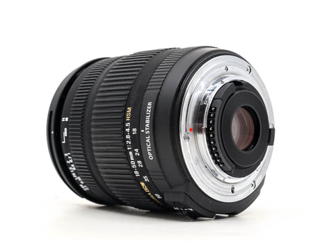Sigma 18-50mm f/2.8 EX DC - Nikon Fattning
