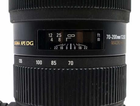 Sigma 70-200mm f/2.8 EX APO HSM - Nikon-fattning