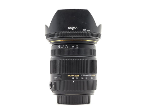 Sigma 17-50mm f/2.8 EX DC OS HSM - Sony A-passning