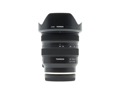 Tamron 20-40mm F/2.8 Di III VXD – Sony E-fattning