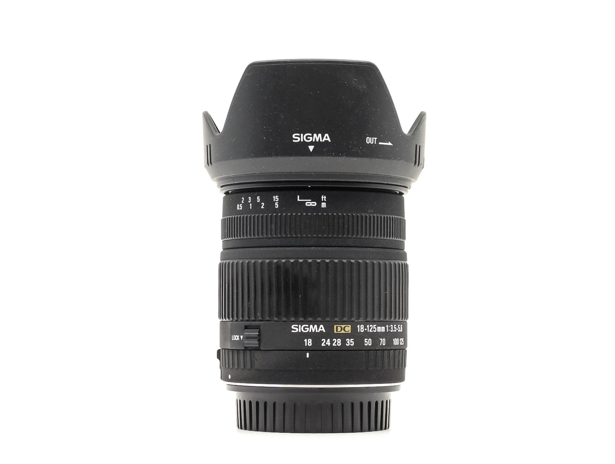 Sigma 18-125mm f/3.5-5.6 DC - Canon EF-S Fit  · main image