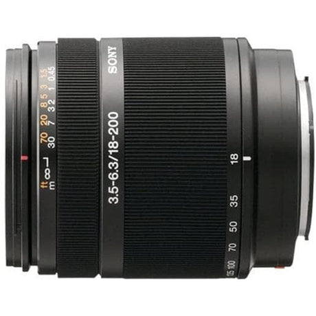 Sony A 18-200mm f/3.5-6.3 objektiv