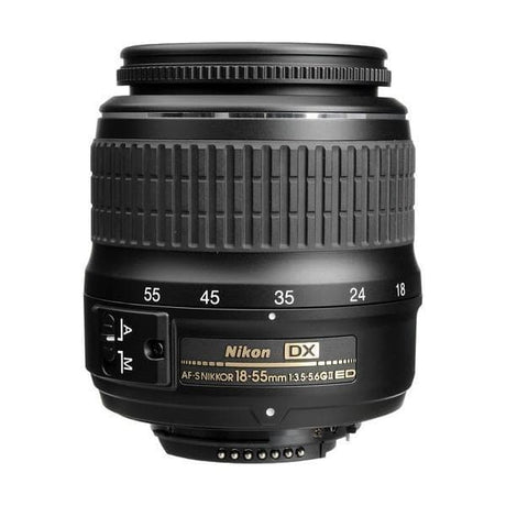 SLR D3000 - Svart + Nikon AF-S DX Nikkor 18-55 mm f/3.5-5.6G II f/3.5-5.6