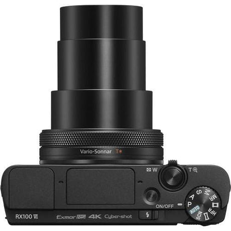 Cyber-shot DSC-RX100 VI Compact Camera - Black + Carl Zeiss Carl Zeiss Vario-Sonnar T* 24-200mm f/2.8-4.5 f/2.8-4.5 