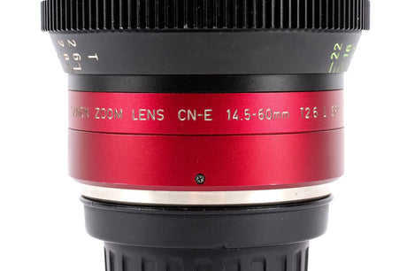 Canon CN-E 14,5-60mm T2,6 L SP - PL-fattning
