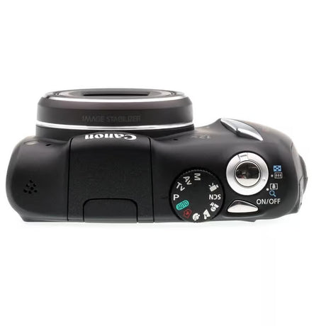 Canon PowerShot SX130 IS - Svart Digicam Bridge