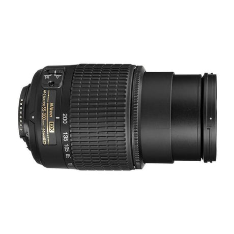 Nikon F 55-200mm f/4-5.6 lenses 