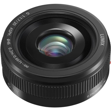 Panasonic Lumix DMC-GH4 - Svart + Panasonic Lumix G 25mm f/1.7 ASPH. f/1.7