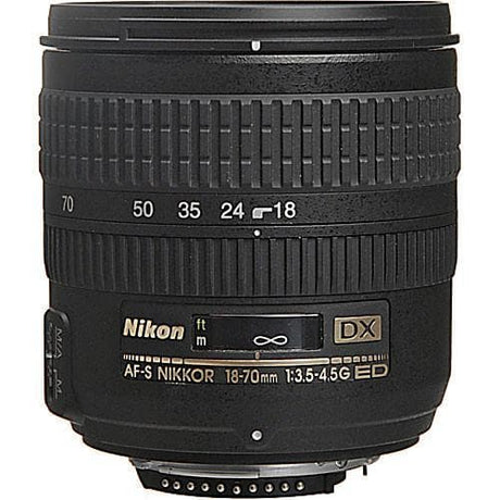 D60 SLR - Black + Nikon AF-S DX Nikkor 18-70mm f/3.5-4.5G IF-ED f/3.5-4.5 