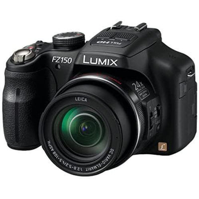 Lumix DMC-FZ150 Bridge-kamera – Svart + Leica DC Vario-Elmarit 25-600mm f/2.8-5.2 ASPH. f/2.8-5.2