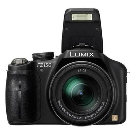 Lumix DMC-FZ150 Bridge-kamera – Svart + Leica DC Vario-Elmarit 25-600mm f/2.8-5.2 ASPH. f/2.8-5.2