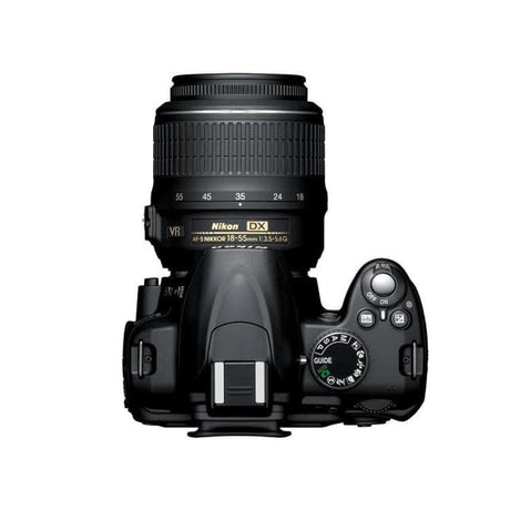 SLR D3000 - Svart + Nikon AF-S DX 18-55 mm f/3.5-5.6 G VR f/3.5-5.6 GVR