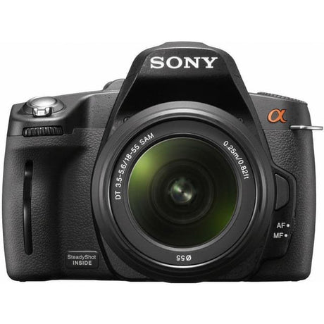 Réflex Alpha DSLR-A390 - Svart + Sony DT 18-55mm f/3.5-5.6 SAM f/3.5-5.6