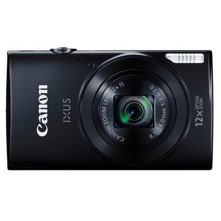 IXUS 170 Compact Camera - Svart + Canon Zoom-objektiv 12x IS 25–300mm f/3.6–7.0 f/3.6–7.0