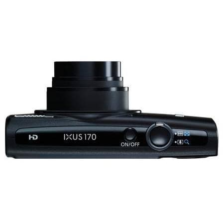 IXUS 170 Compact Camera - Svart + Canon Zoom-objektiv 12x IS 25–300mm f/3.6–7.0 f/3.6–7.0