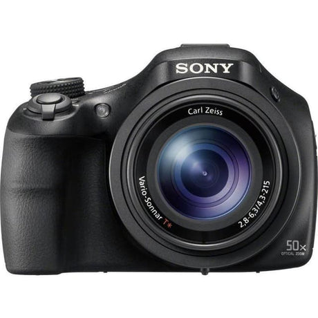 CyberShot DSC-HX400V Bridge-kamera – Svart Carl Zeiss Vario-Sonnar F2.8–6.3