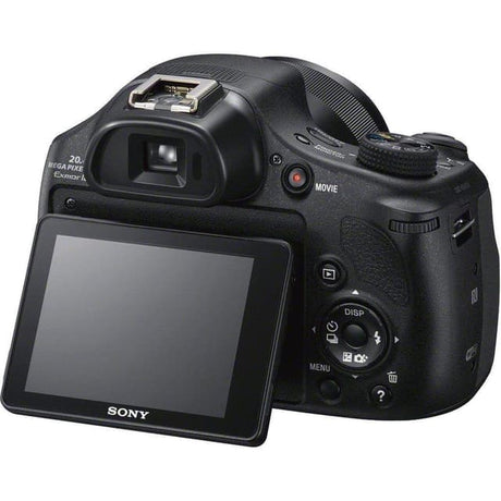 CyberShot DSC-HX400V Bridge-kamera – Svart Carl Zeiss Vario-Sonnar F2.8–6.3